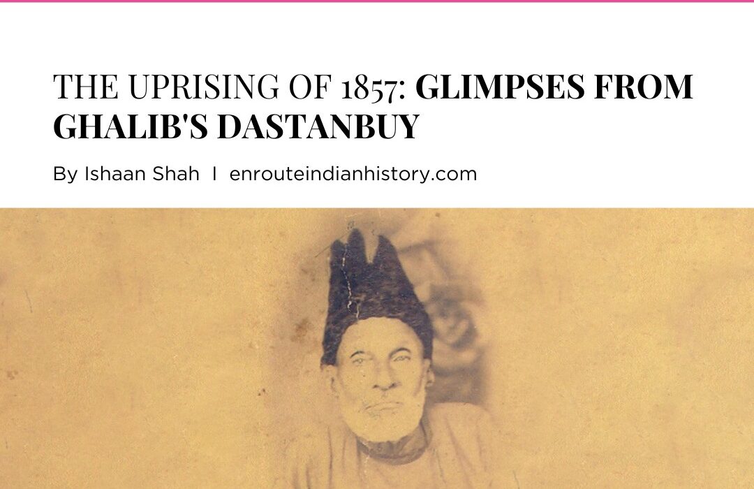 Glimpses from Ghalib's